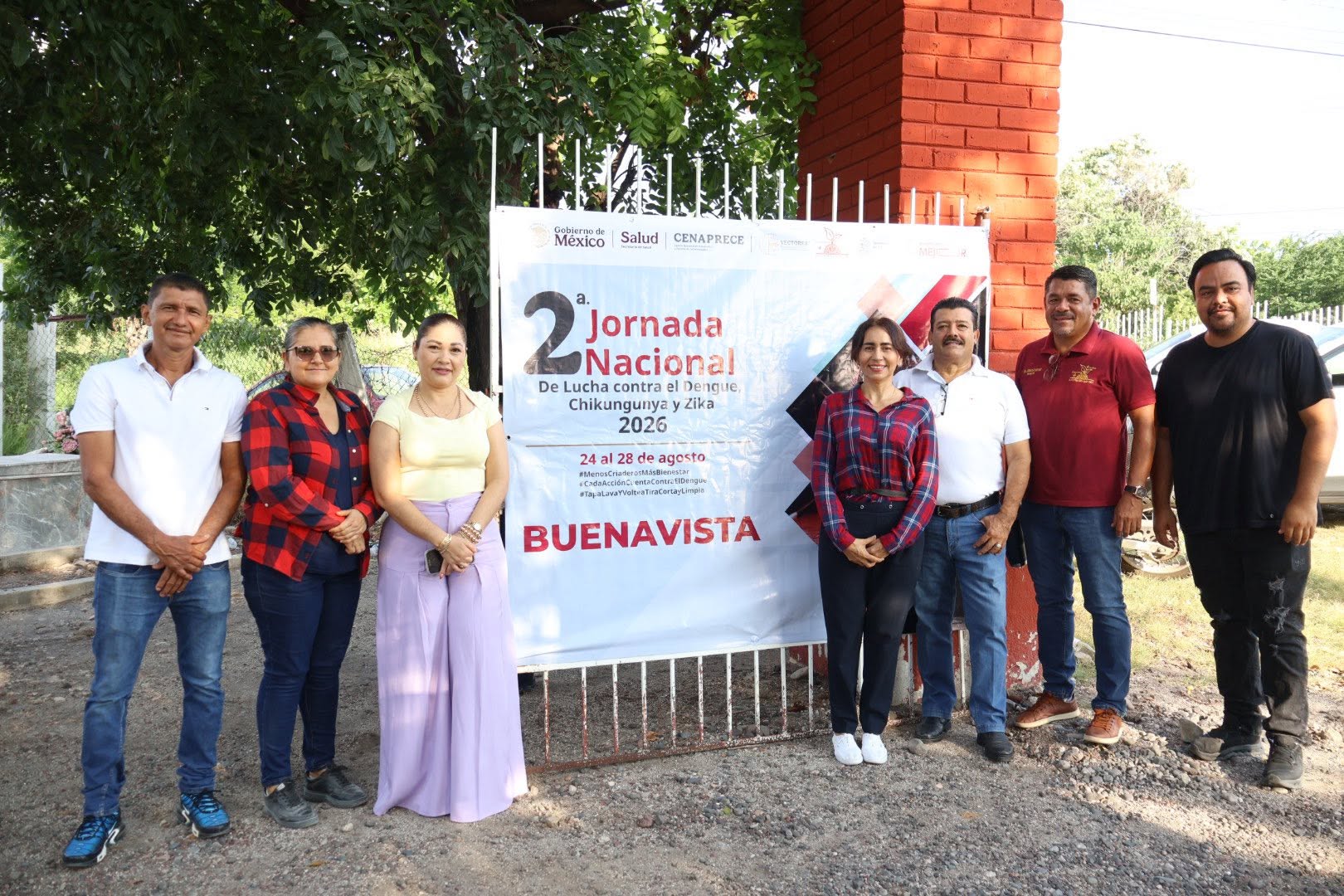 ¡EN BUENAVISTA NOS UNIMOS CONTRA EL DENGUE! 